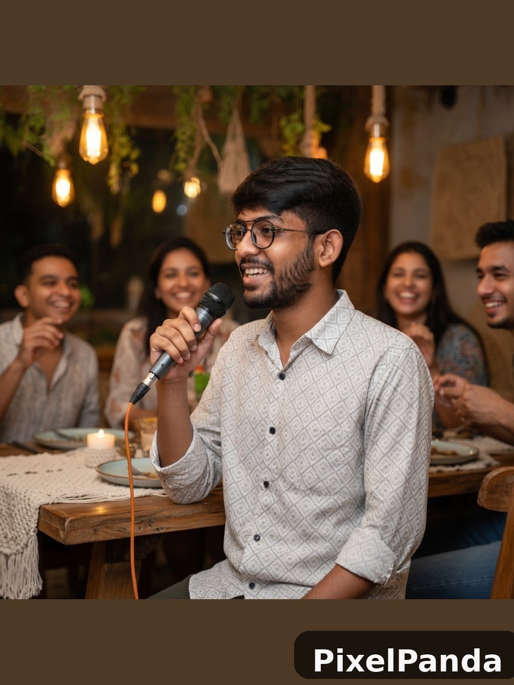 Social Gathering — Made with PixelPanda