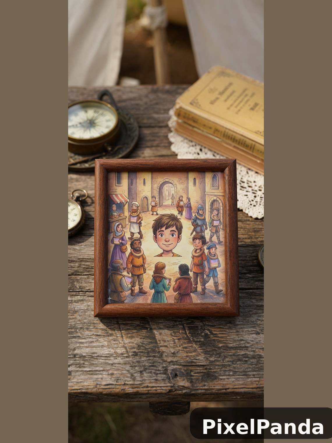 Antique Market Find — Made with PixelPanda