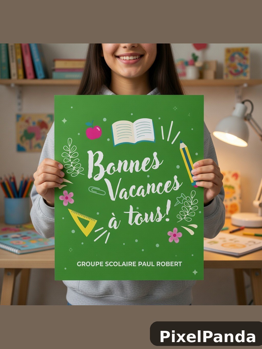 Student's Room Décor — Made with PixelPanda