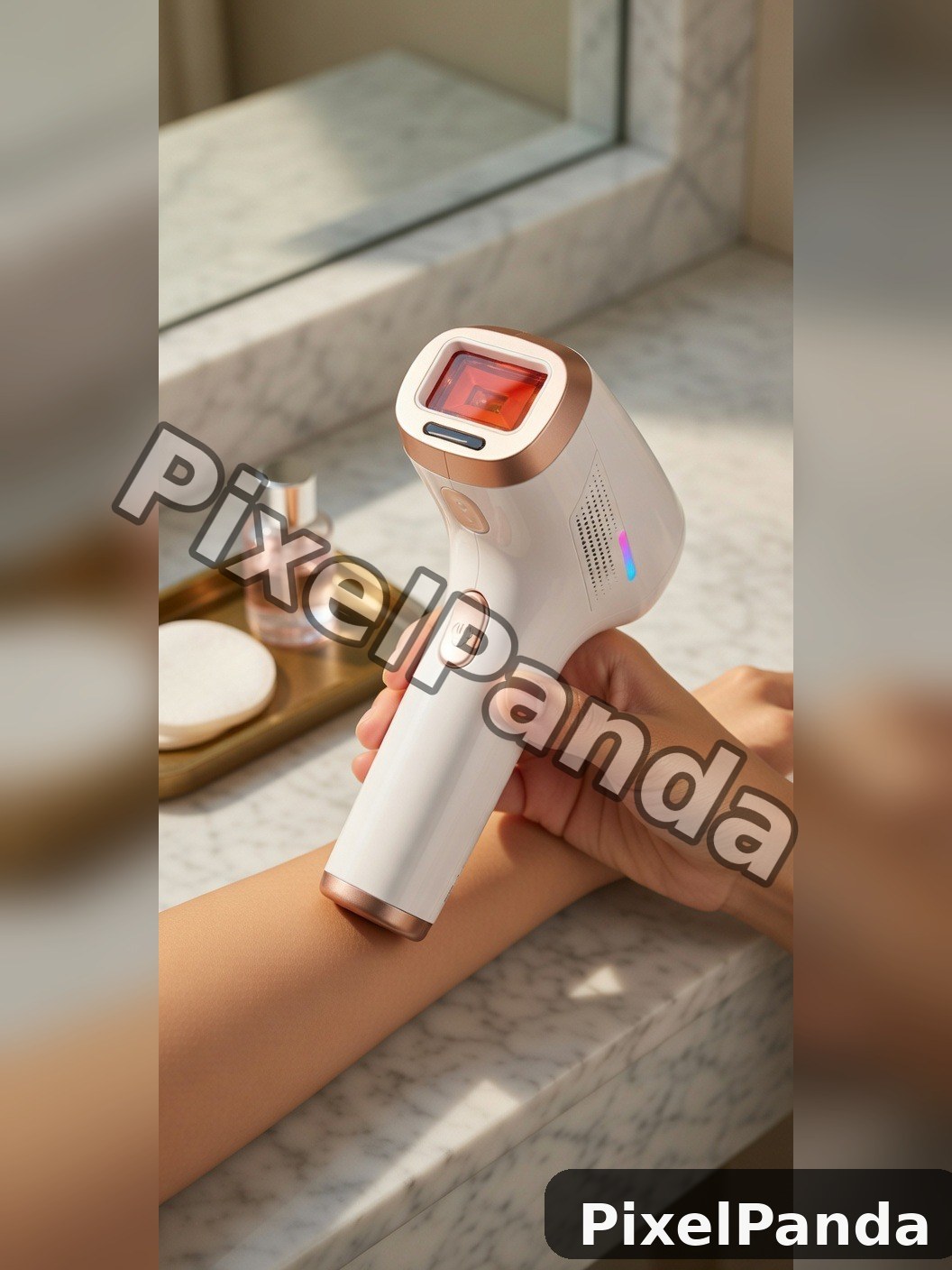 Spa Vanity Hero — Made with PixelPanda