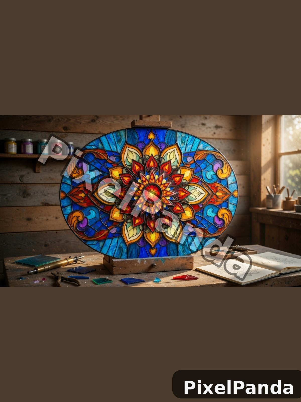 Artisan Studio Setting — Made with PixelPanda