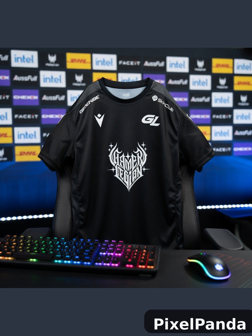 Gaming Setup Detail — Made with PixelPanda