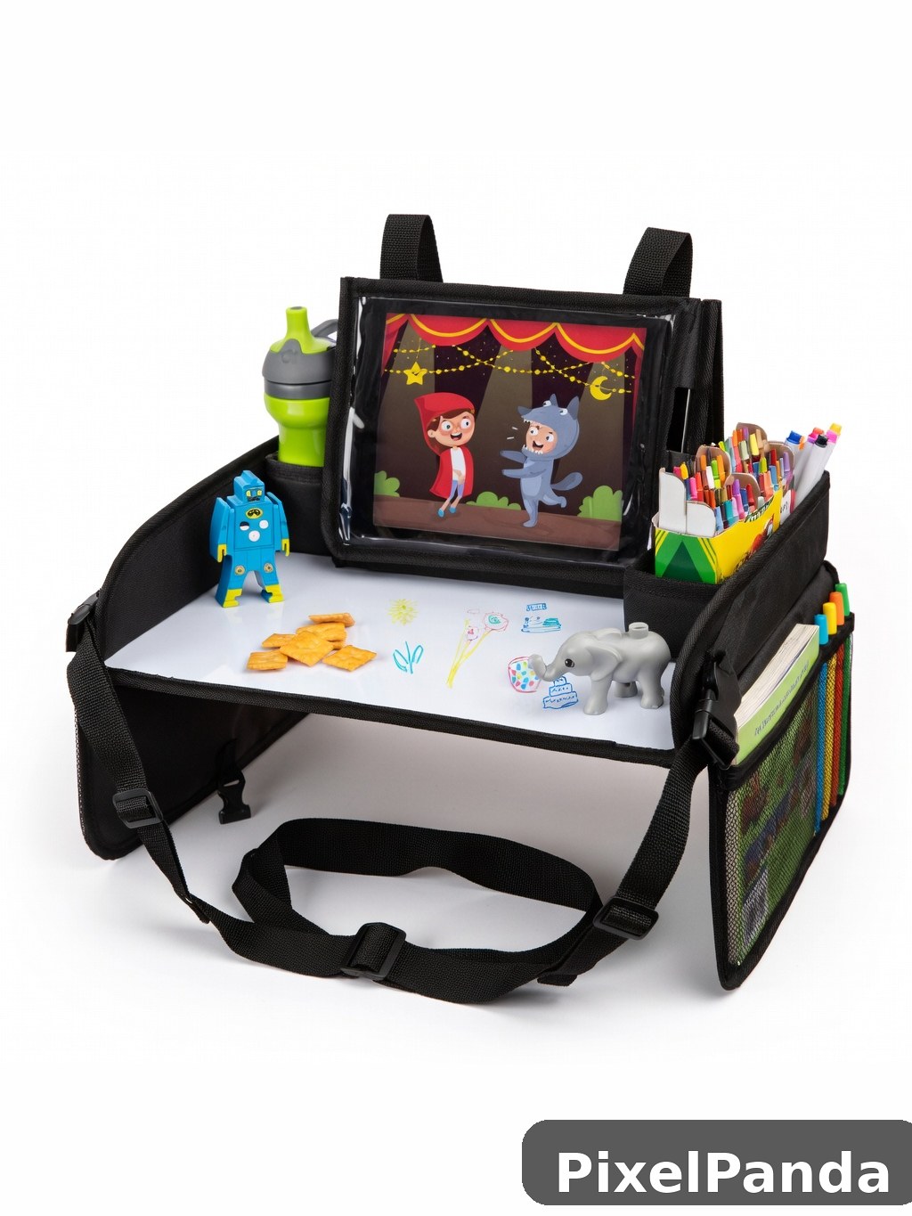 Travel Essentials Display — Made with PixelPanda