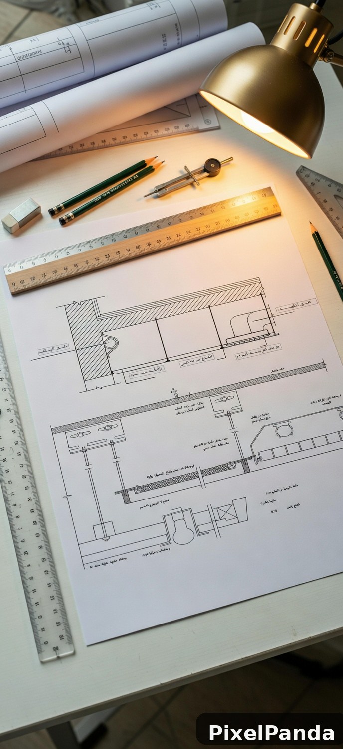 Architect's Desk — Made with PixelPanda