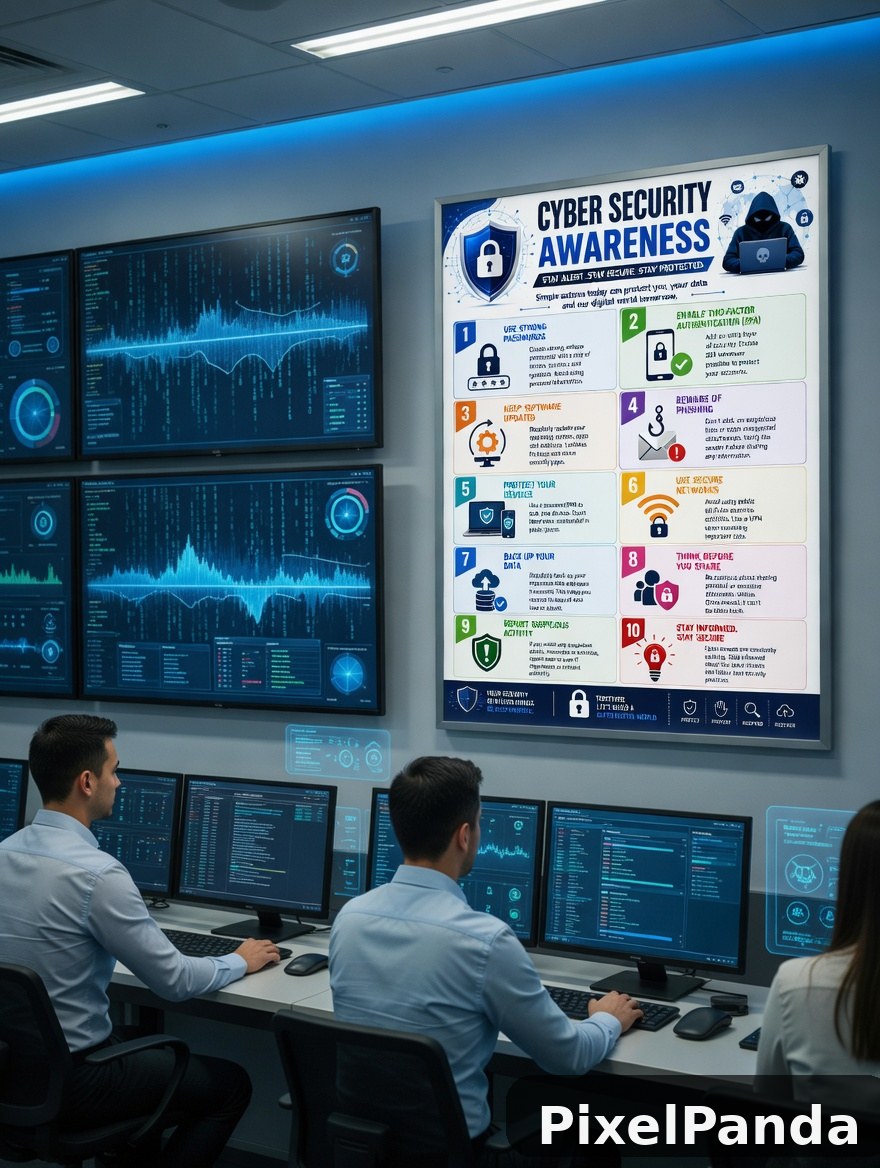 Security Operations Center — Made with PixelPanda