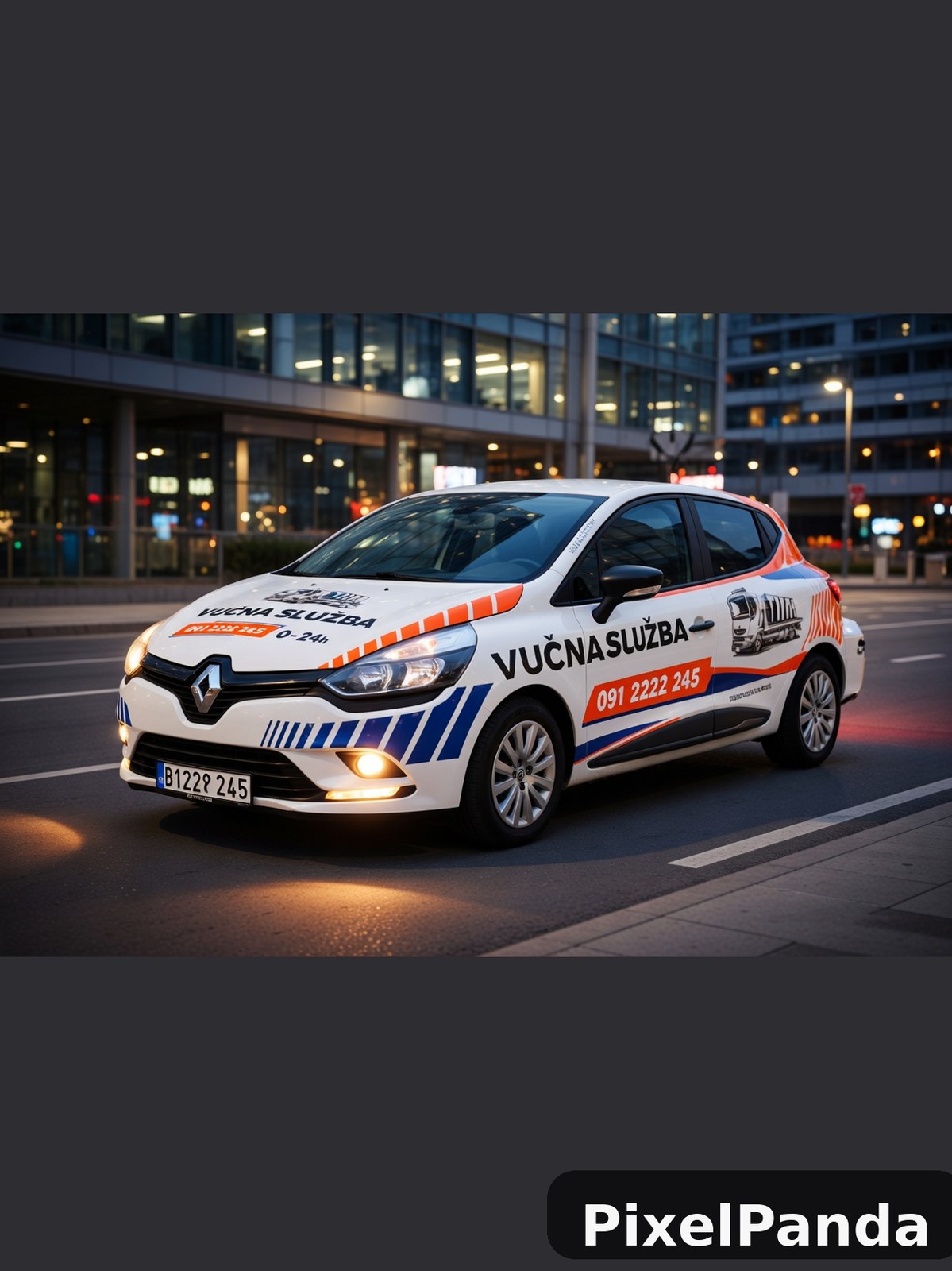 Urban Night Patrol — Made with PixelPanda