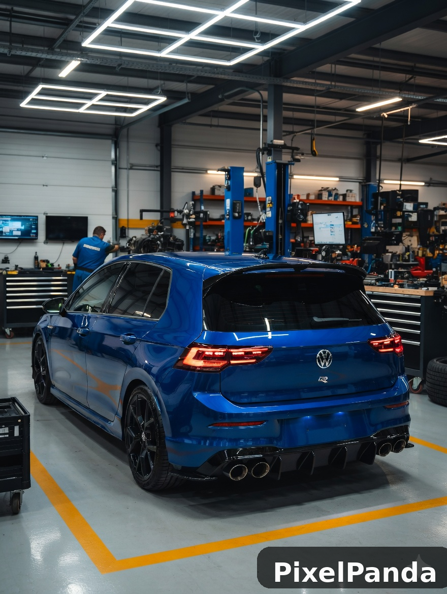Garage Workshop — Made with PixelPanda