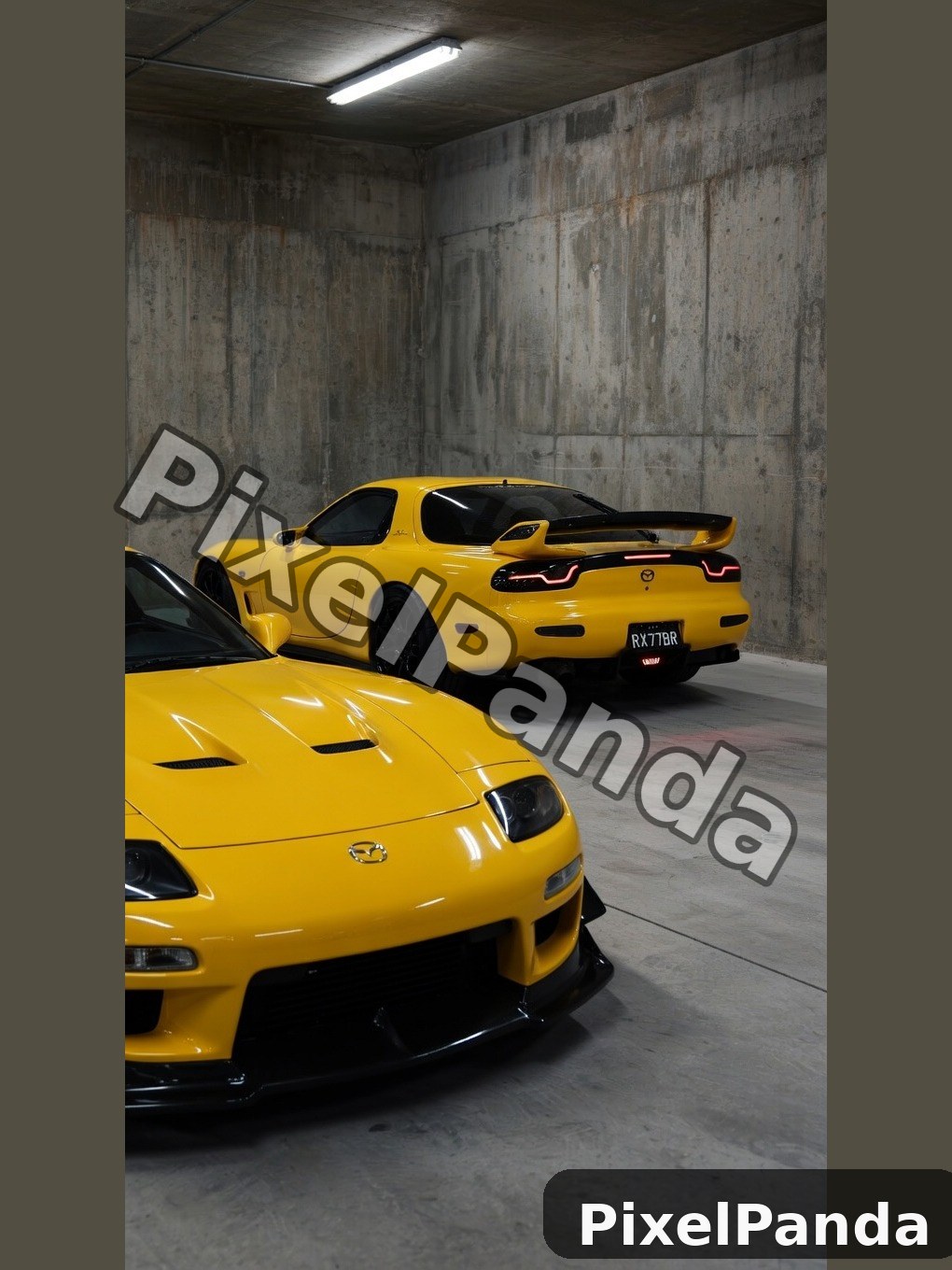 Urban Garage Detail — Made with PixelPanda
