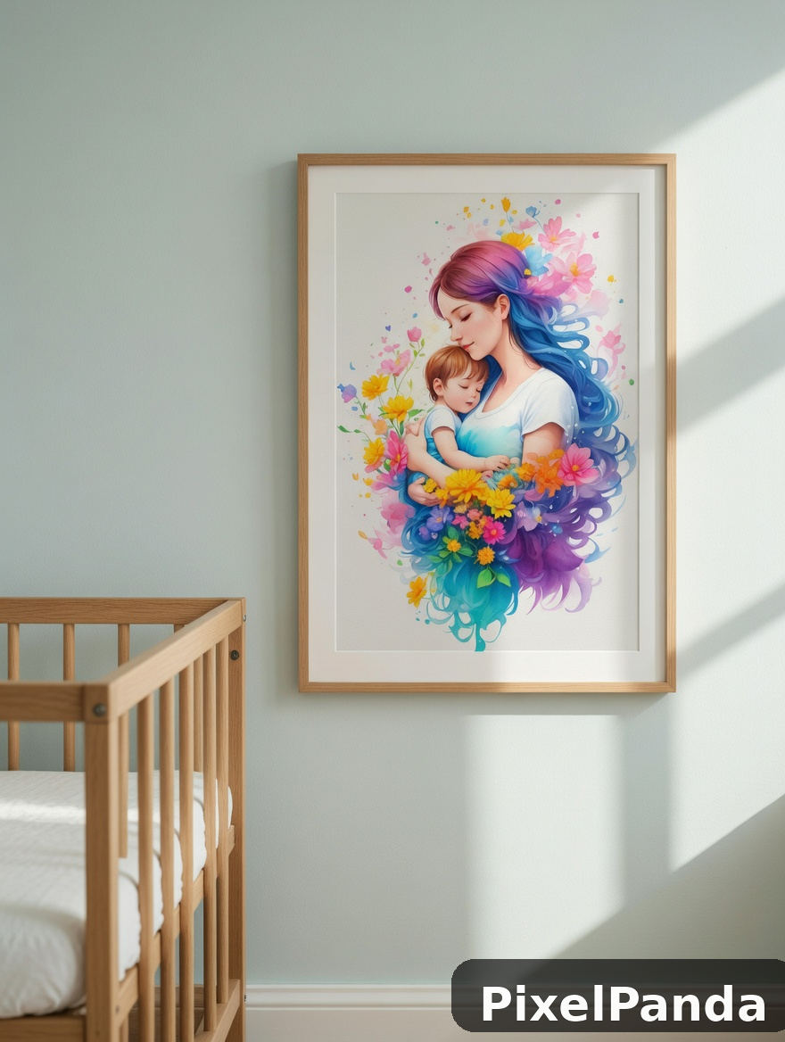 Nursery Wall Art — Made with PixelPanda