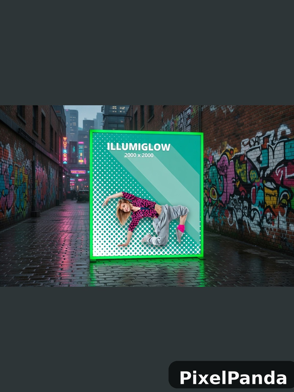 Street Art Alley — Made with PixelPanda