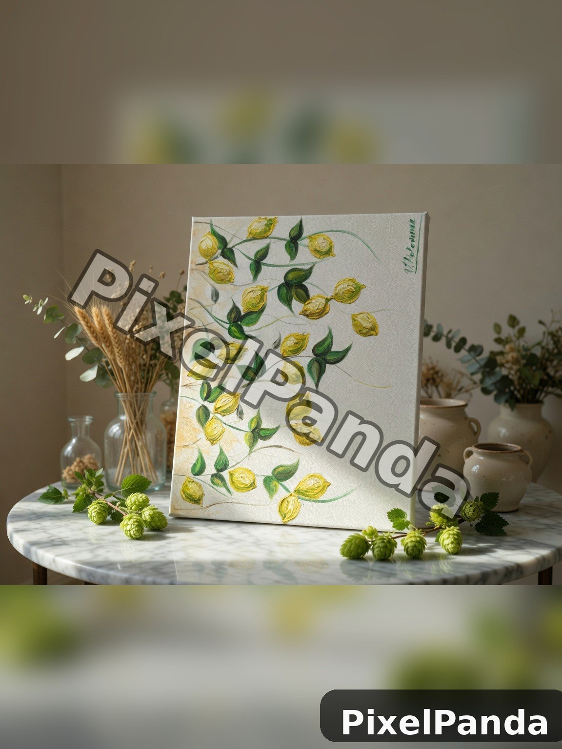 Botanical Arrangement — Made with PixelPanda