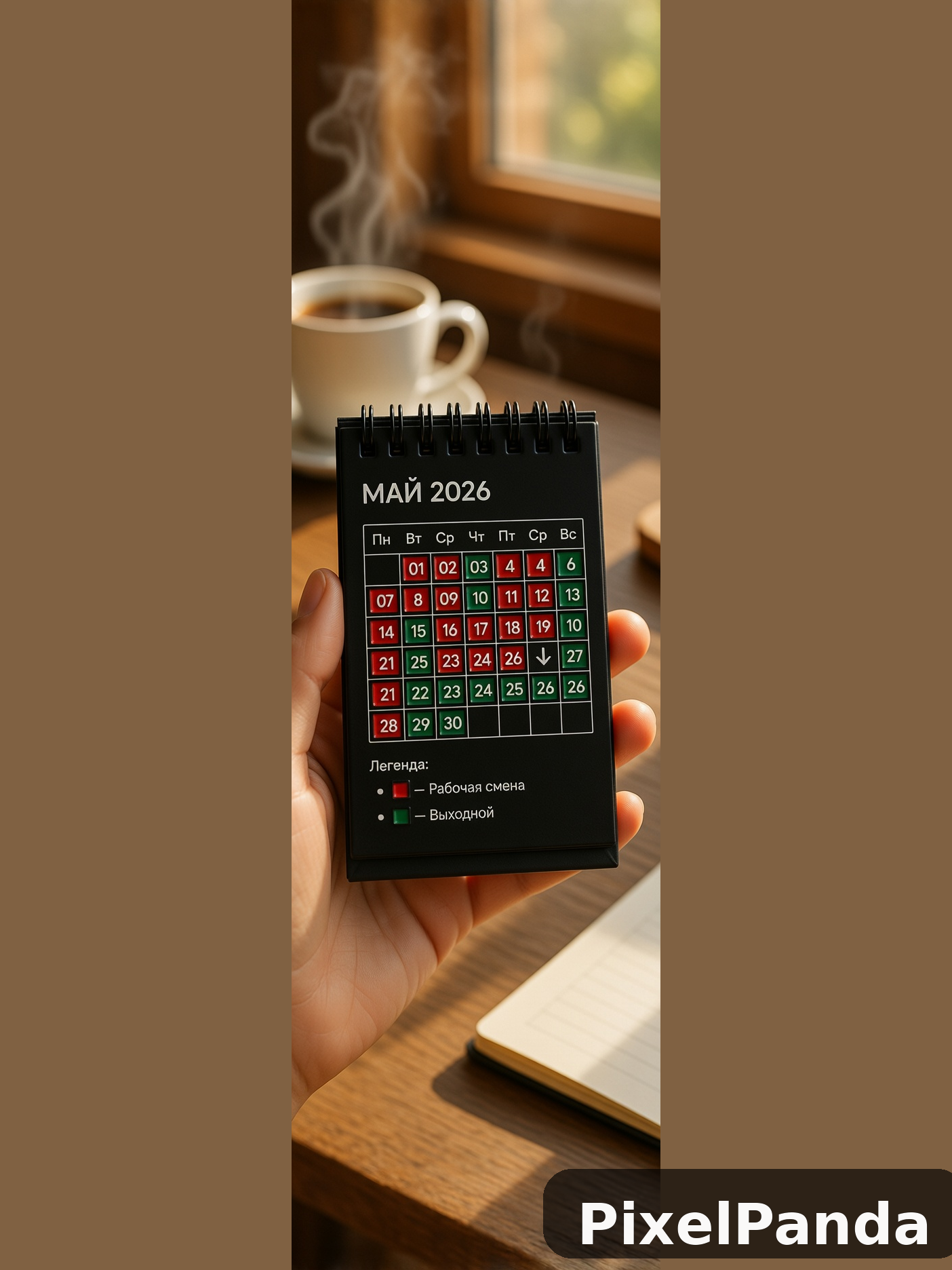 Schedule Review — Made with PixelPanda