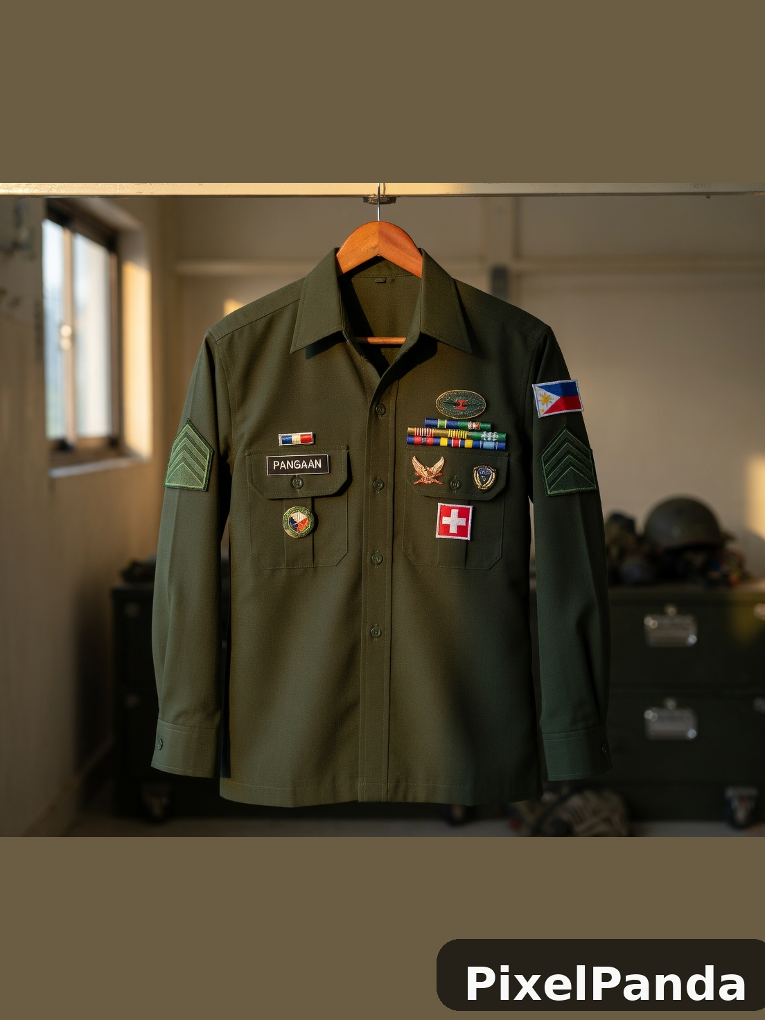 Barracks Display — Made with PixelPanda