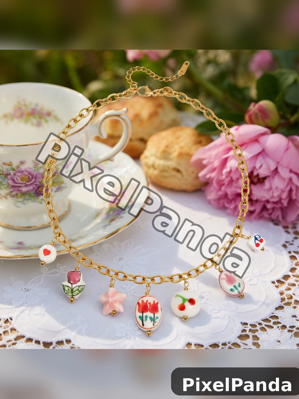 Garden Tea Setting