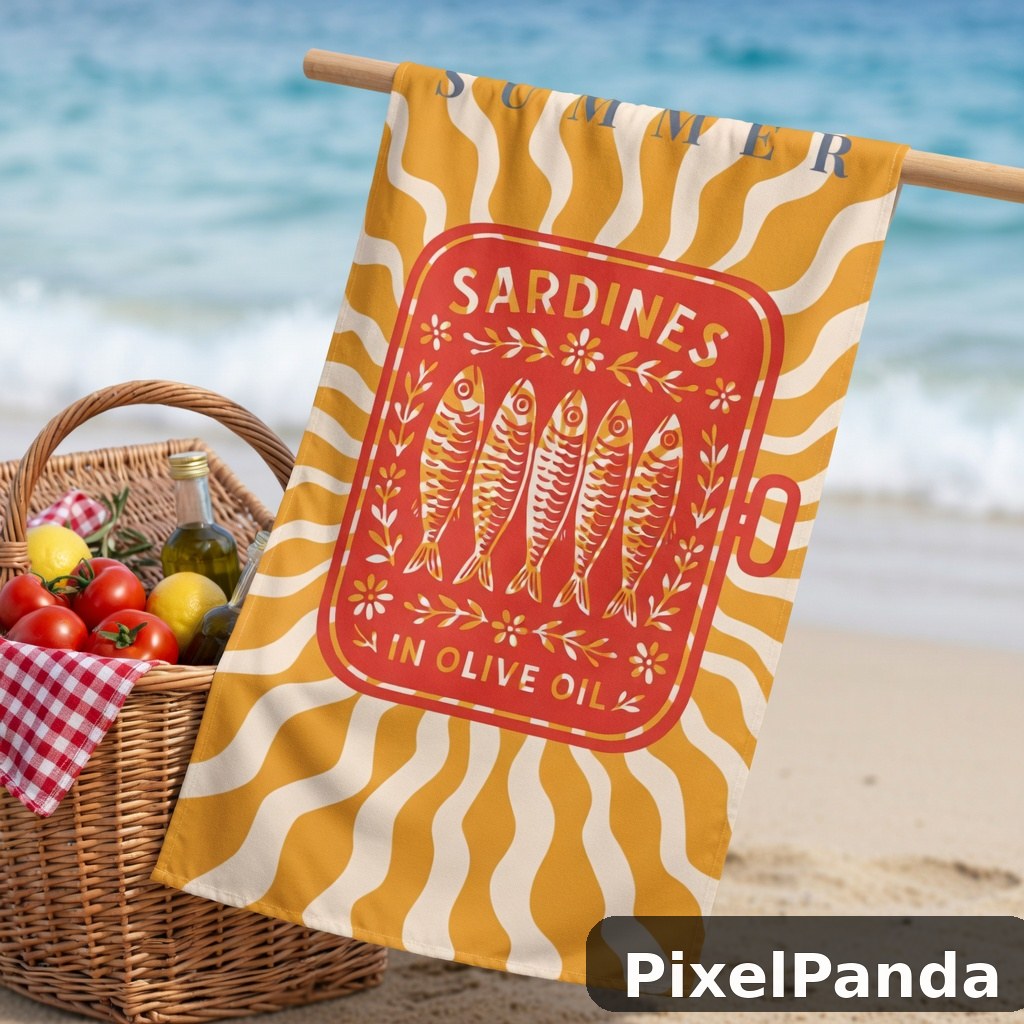 Picnic Basket Scene — Made with PixelPanda