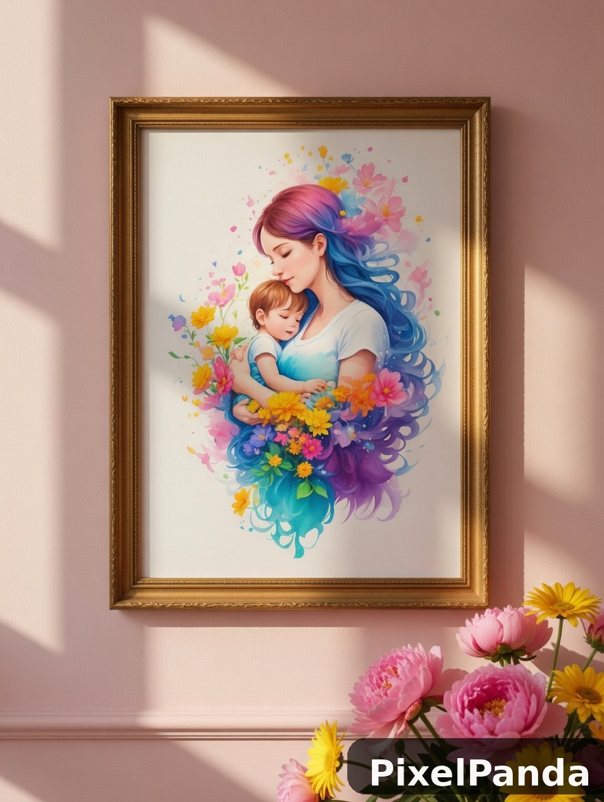 Mother's Day Tribute — Made with PixelPanda