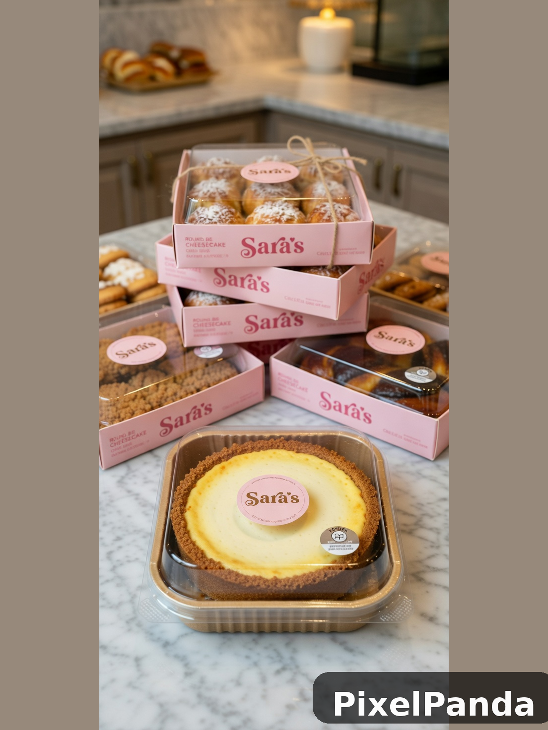 Bakery Counter Display — Made with PixelPanda