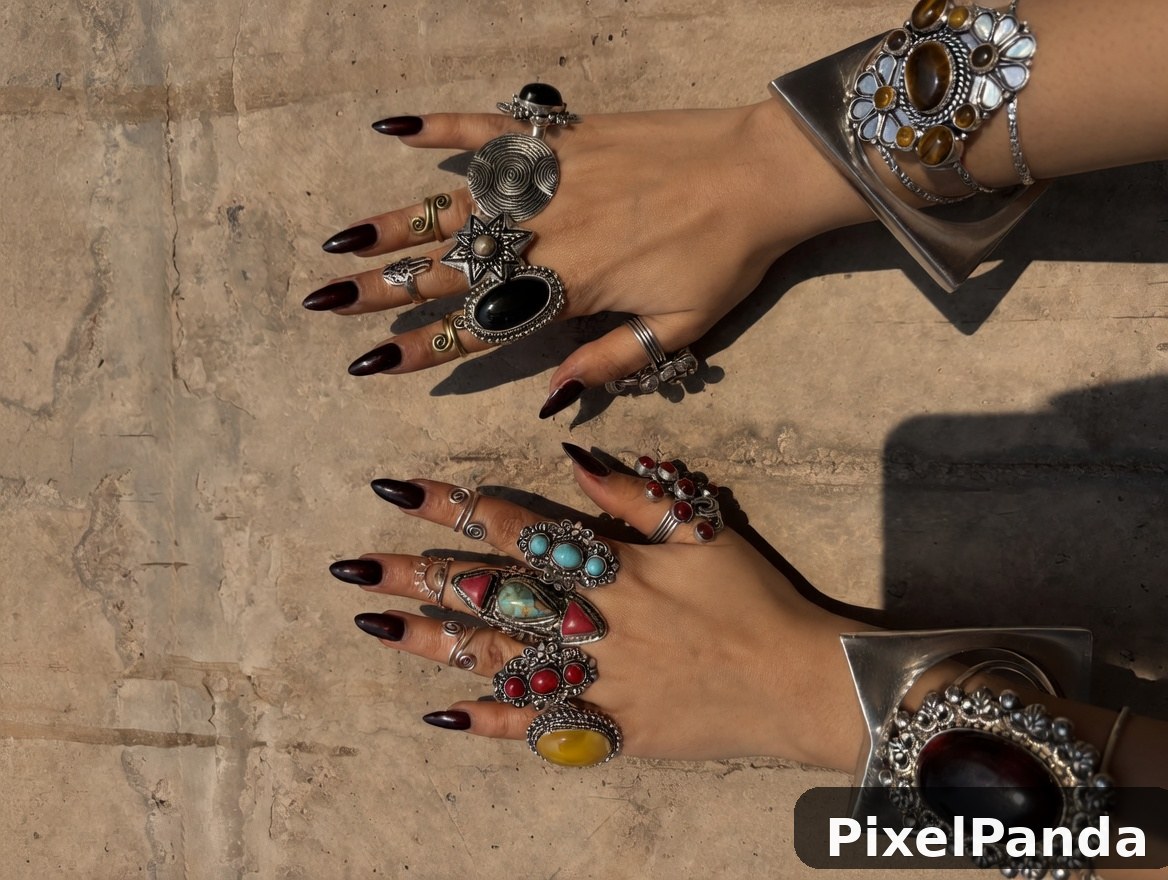 Styled Hand Portrait — Made with PixelPanda