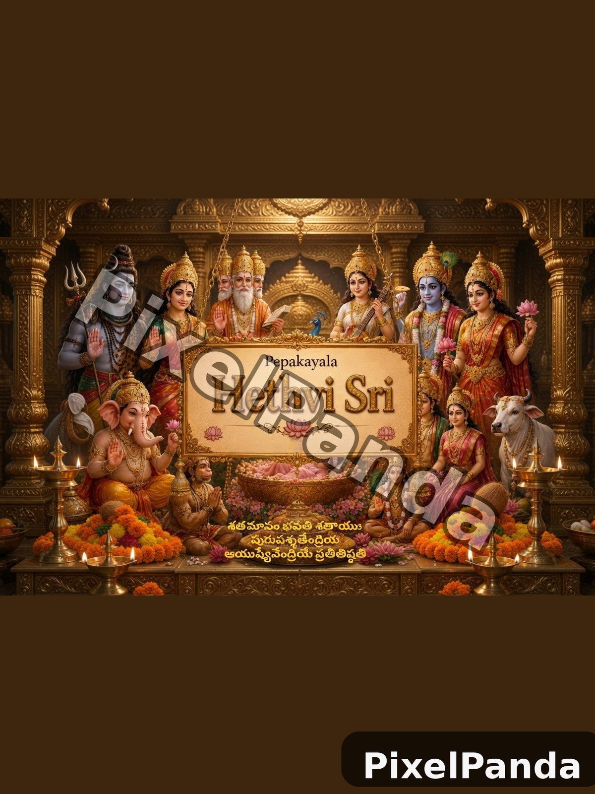 Temple Altar Display — Made with PixelPanda