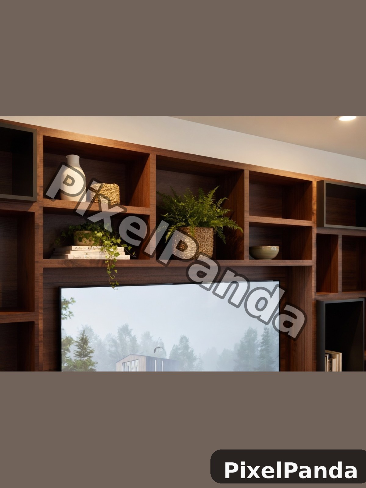 Styled Shelf Vignette — Made with PixelPanda