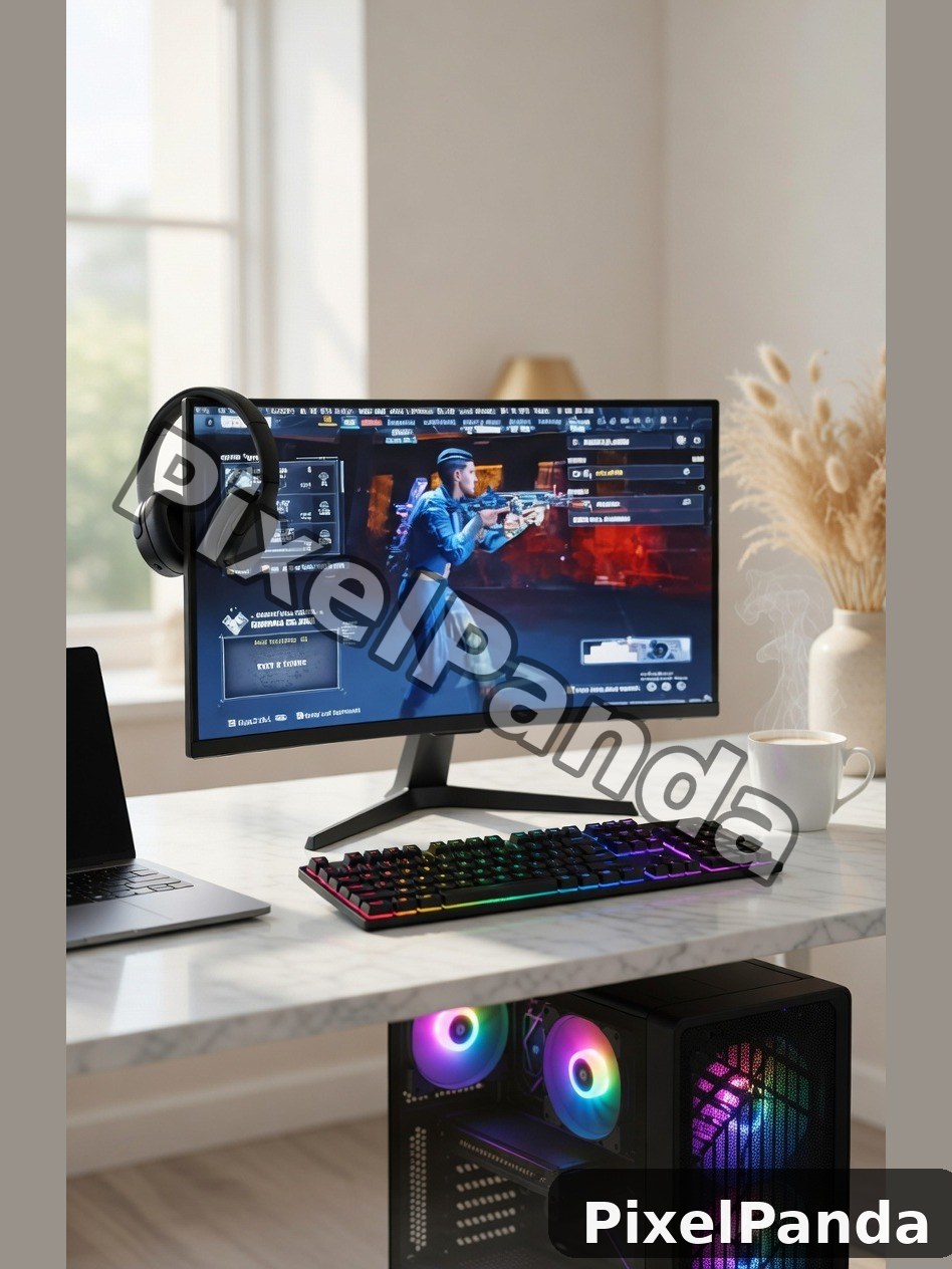 Lifestyle Workspace — Made with PixelPanda