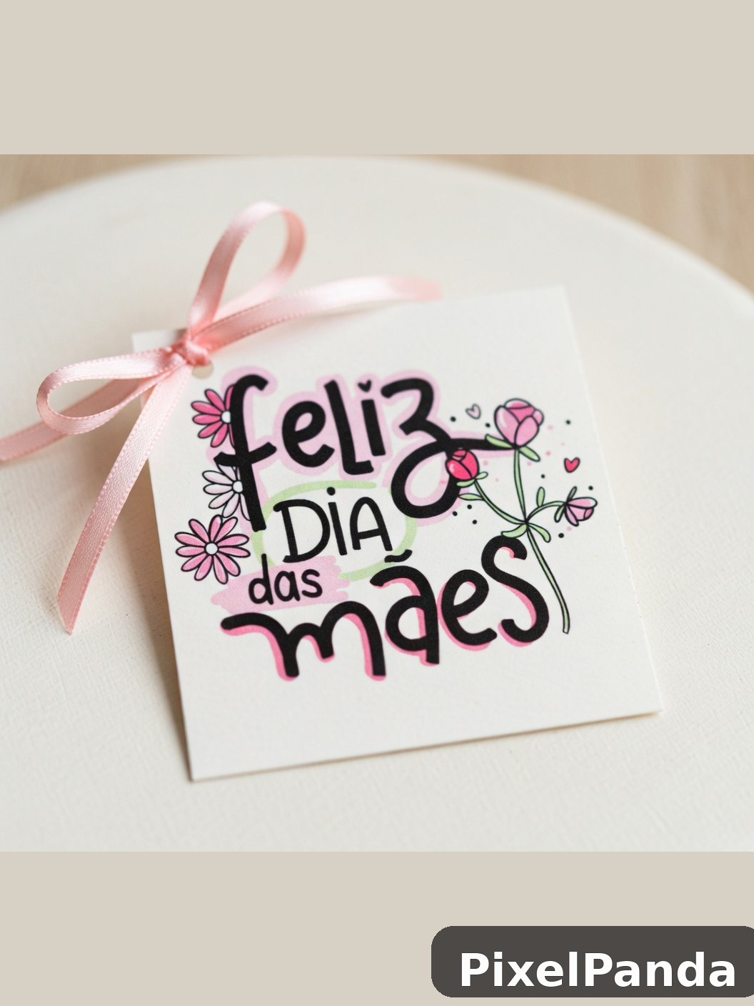 Gift Tag Close-Up — Made with PixelPanda