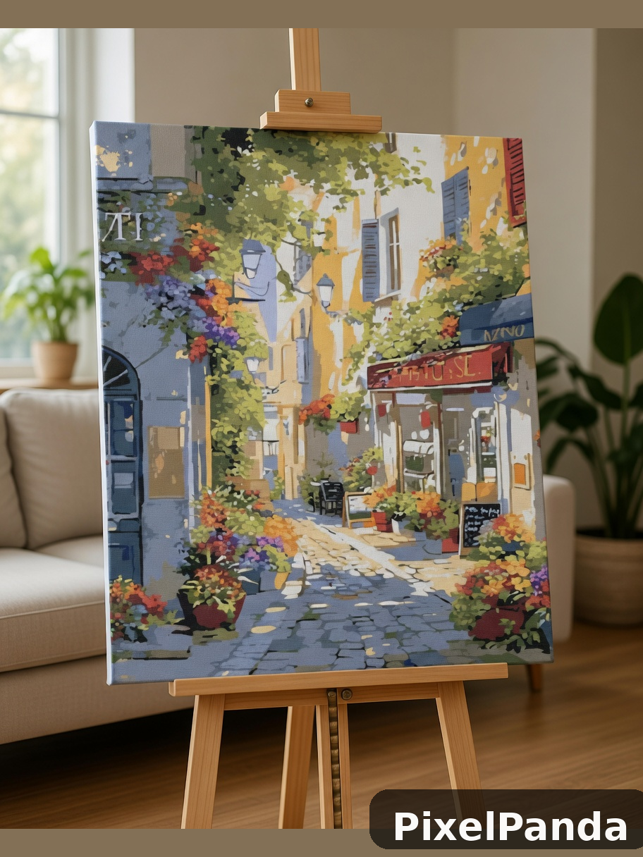 Alleyway Afternoon — Made with PixelPanda