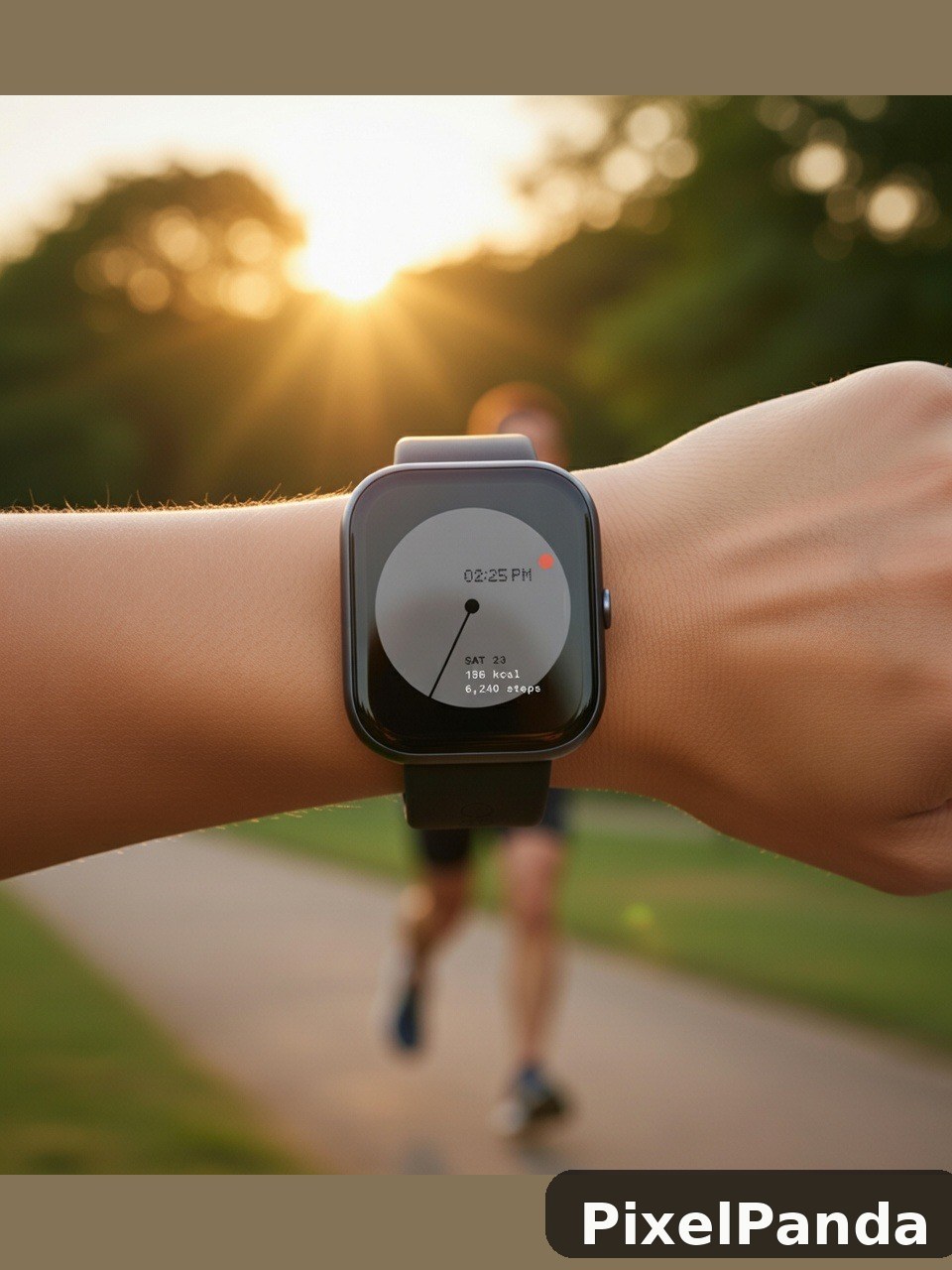Morning Fitness Routine — Made with PixelPanda