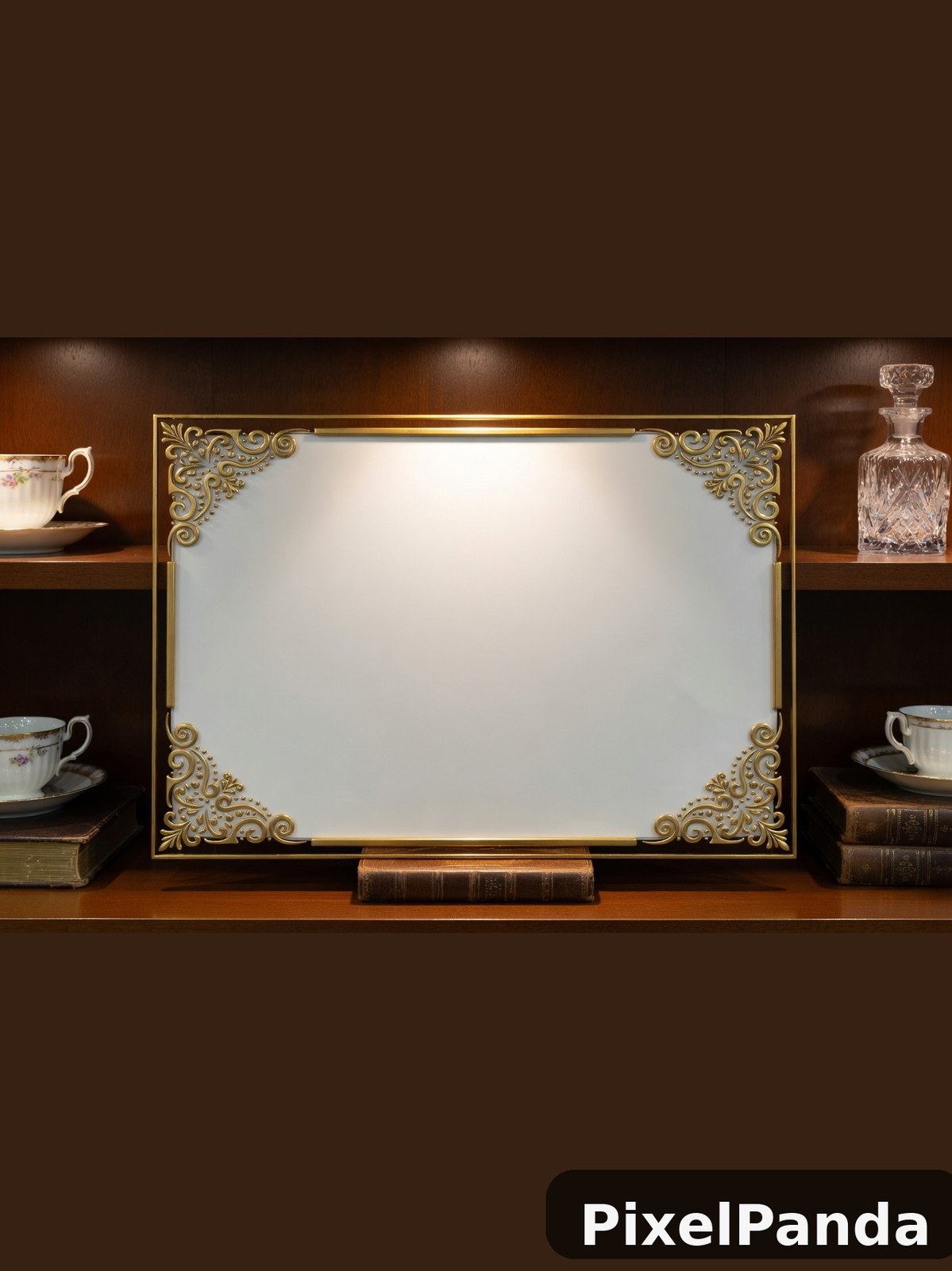 Antique Collector's Shelf — Made with PixelPanda