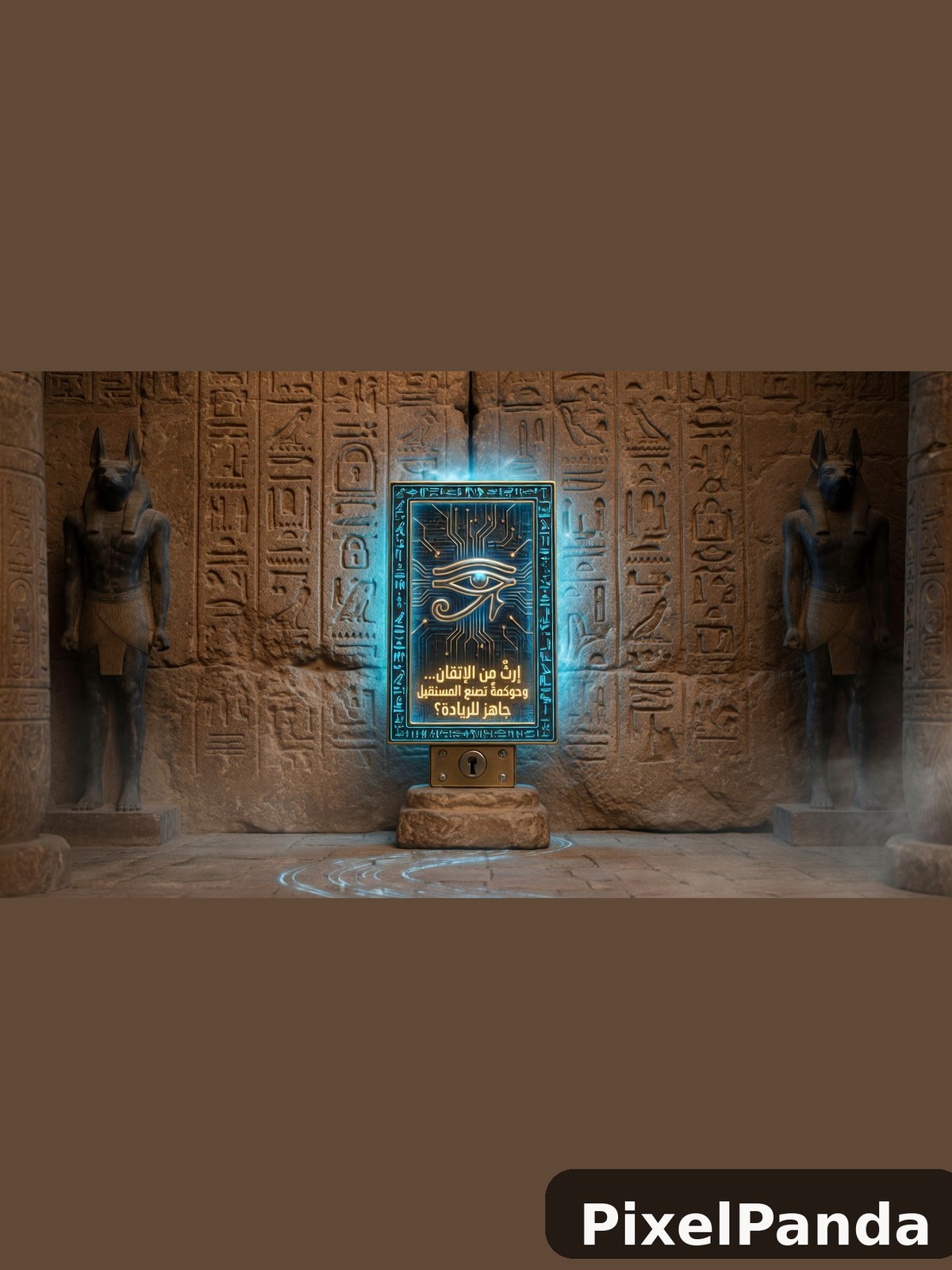 Sacred Digital Sanctuary — Made with PixelPanda