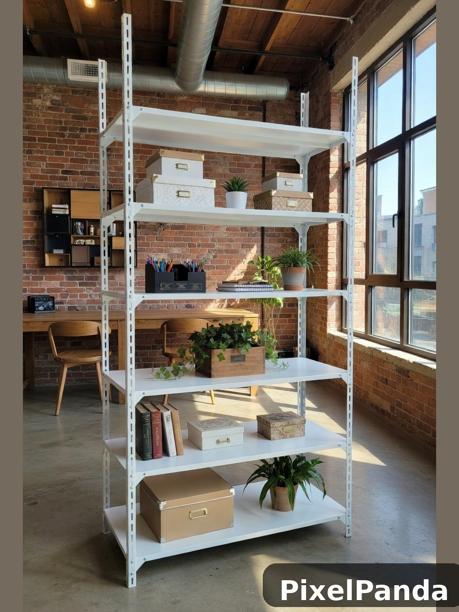Home Office Storage — Made with PixelPanda