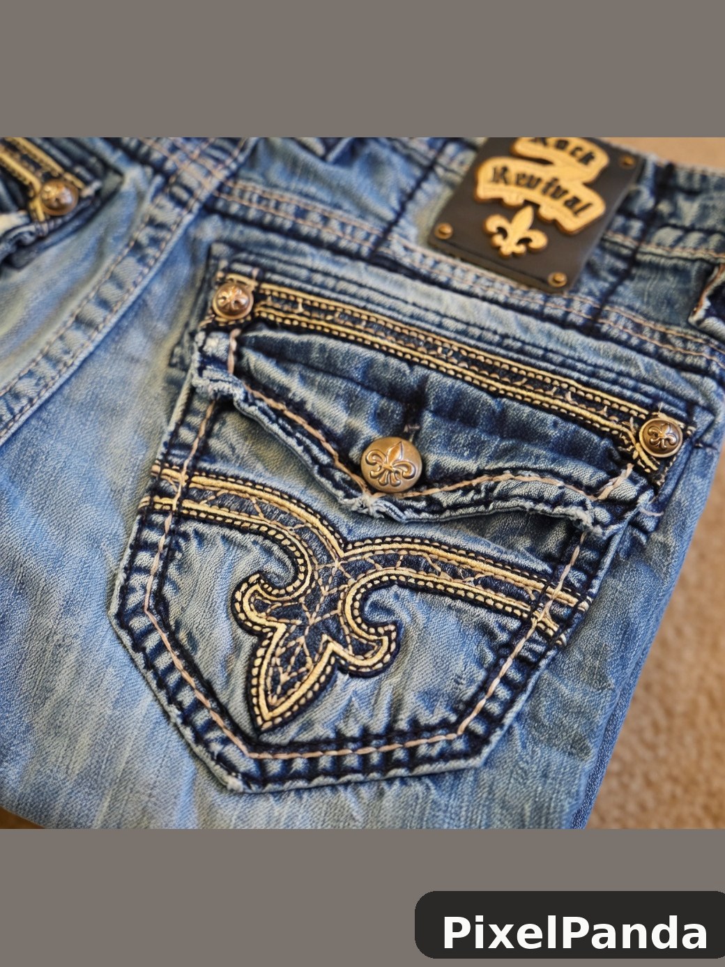 Pocket Detail Close-Up — Made with PixelPanda