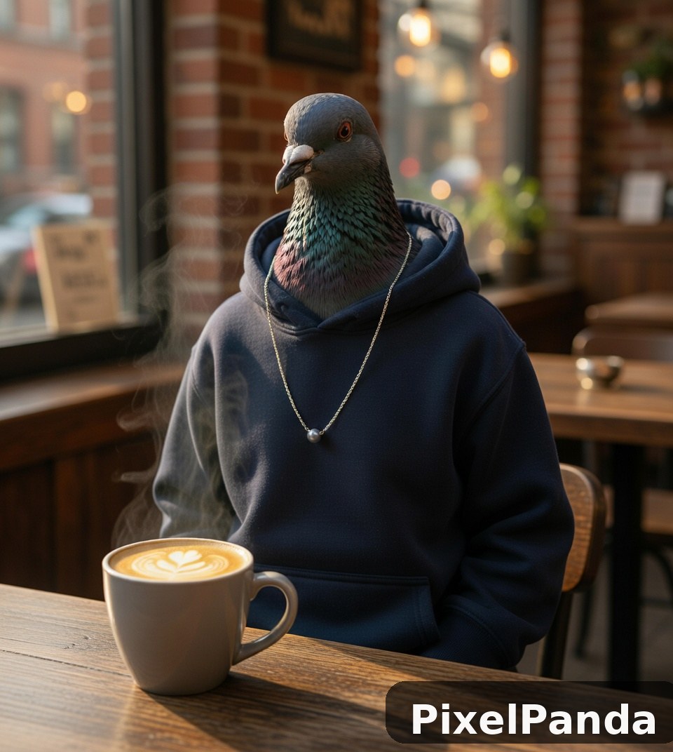 Coffee Shop Moment — Made with PixelPanda