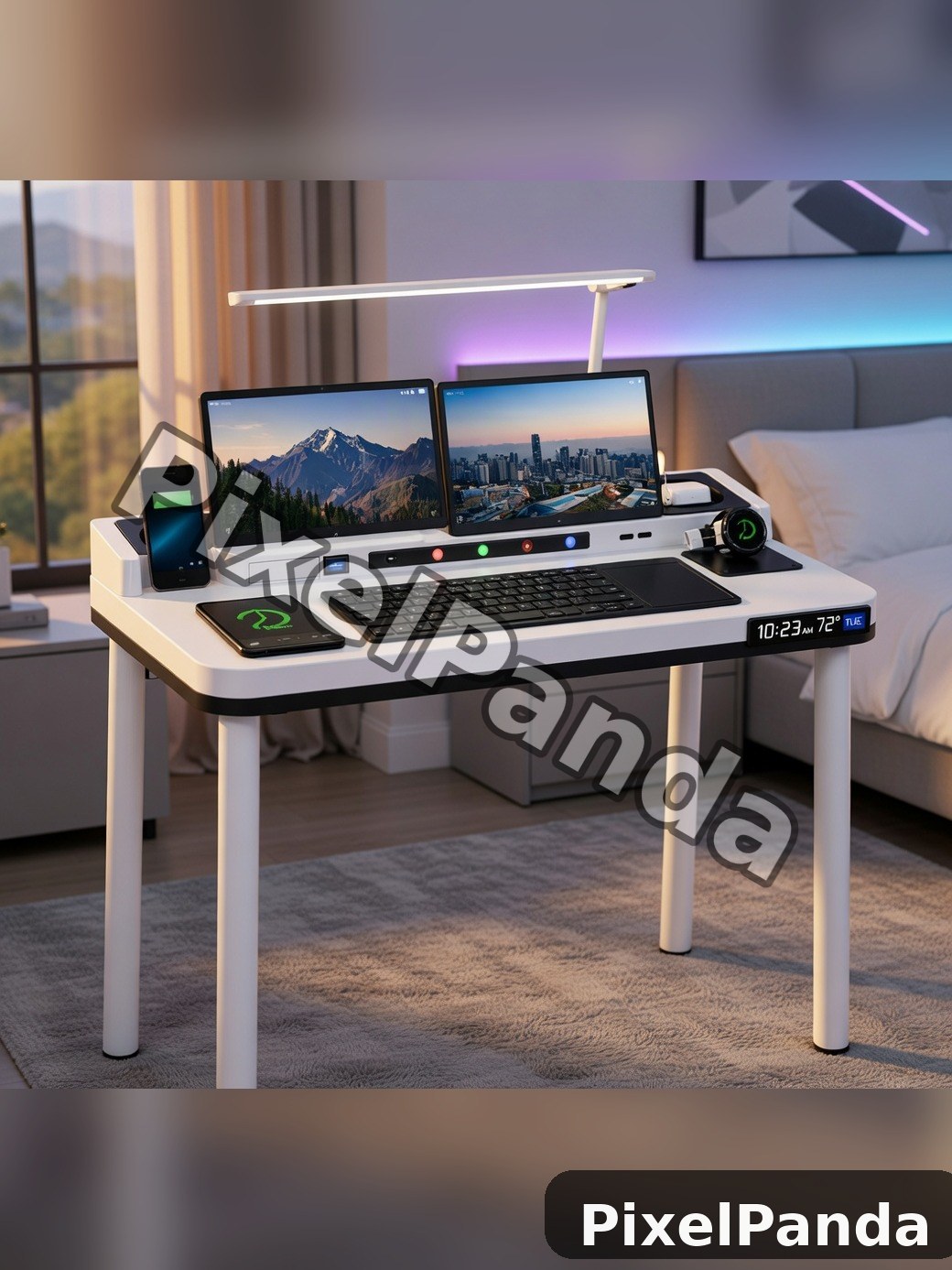 Bedroom Gaming Setup