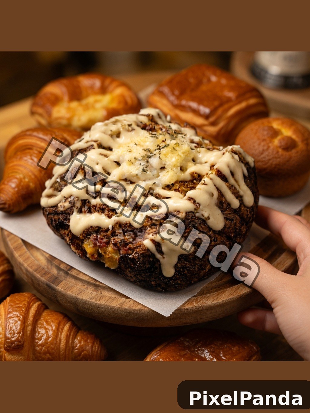 Bakery Counter Display — Made with PixelPanda
