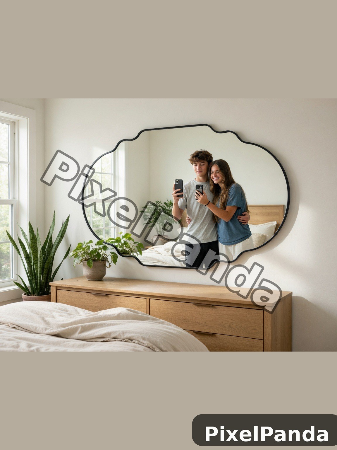 Bedroom Statement Piece — Made with PixelPanda