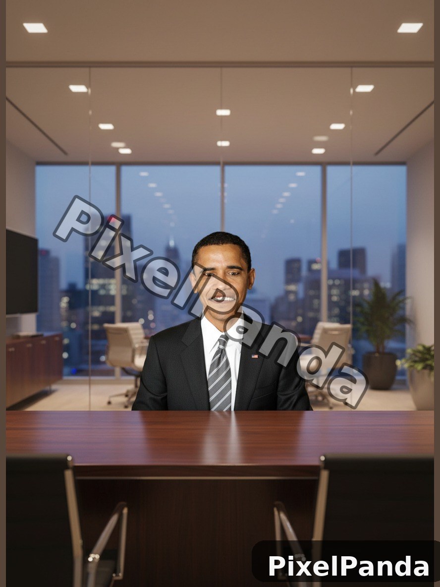 Office Conference — Made with PixelPanda