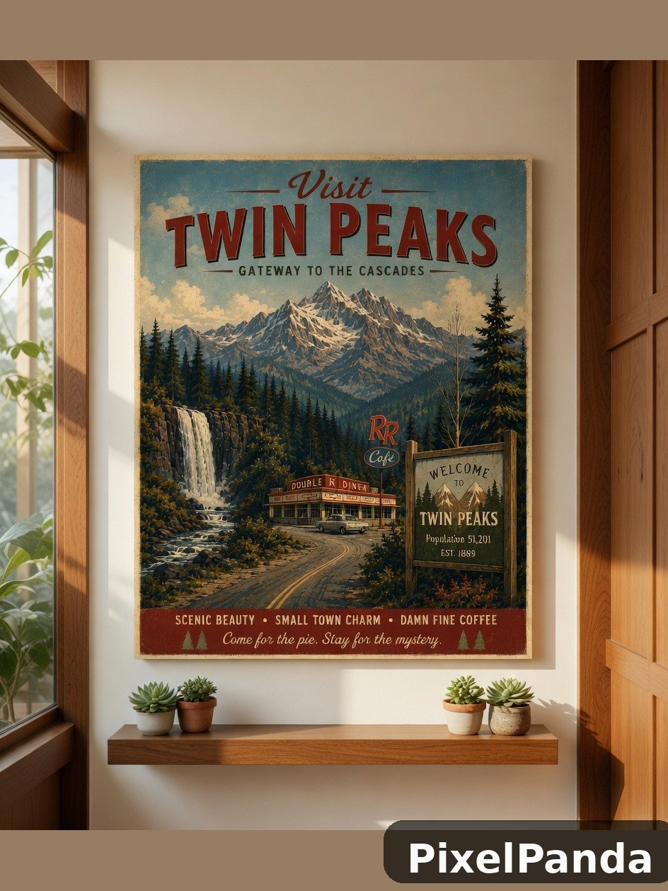 Gallery Wall Display — Made with PixelPanda