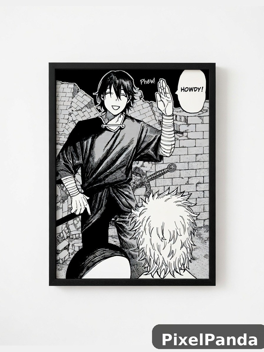 Comic Panel Hero — Made with PixelPanda