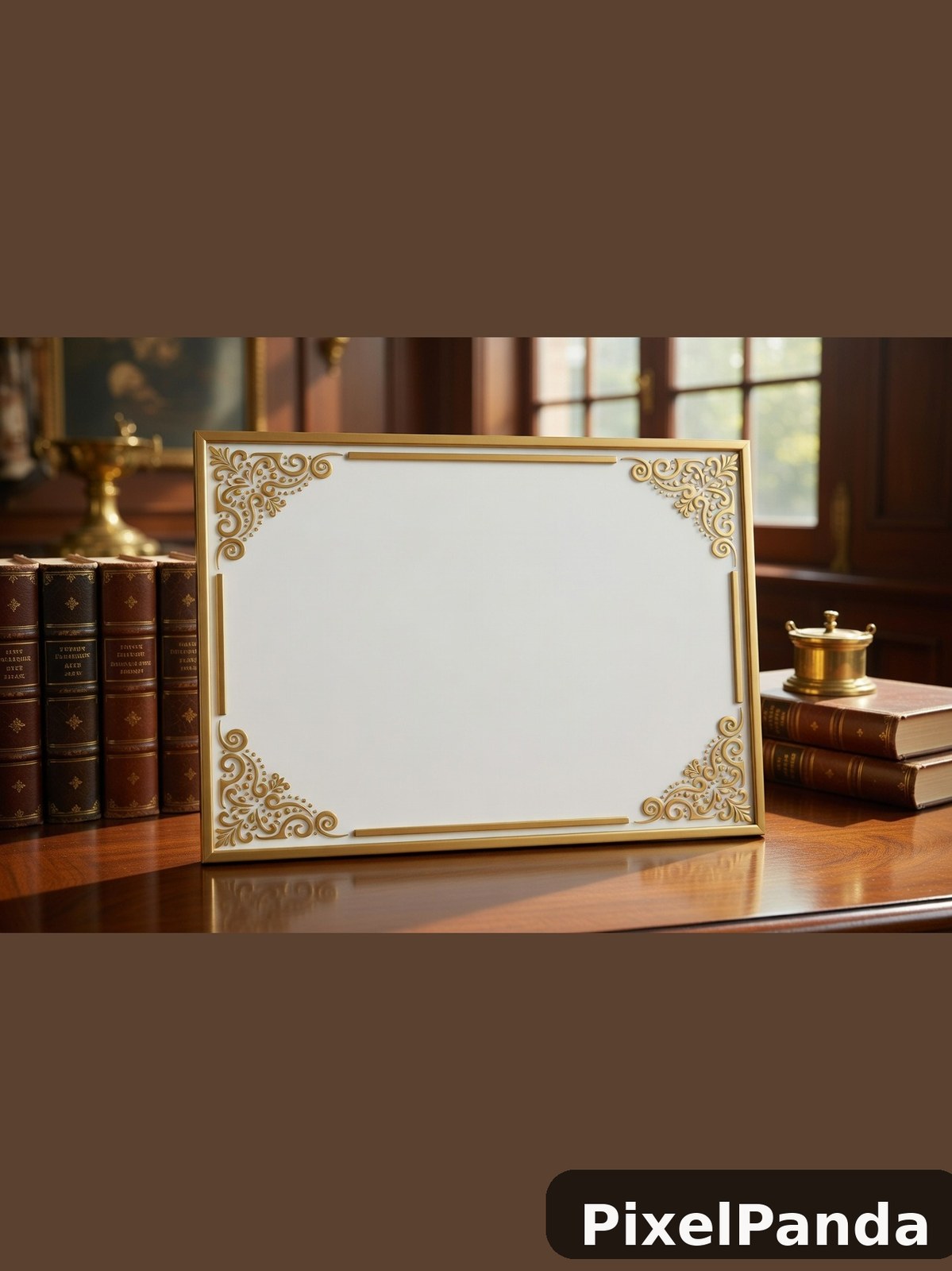 Luxury Home Office — Made with PixelPanda