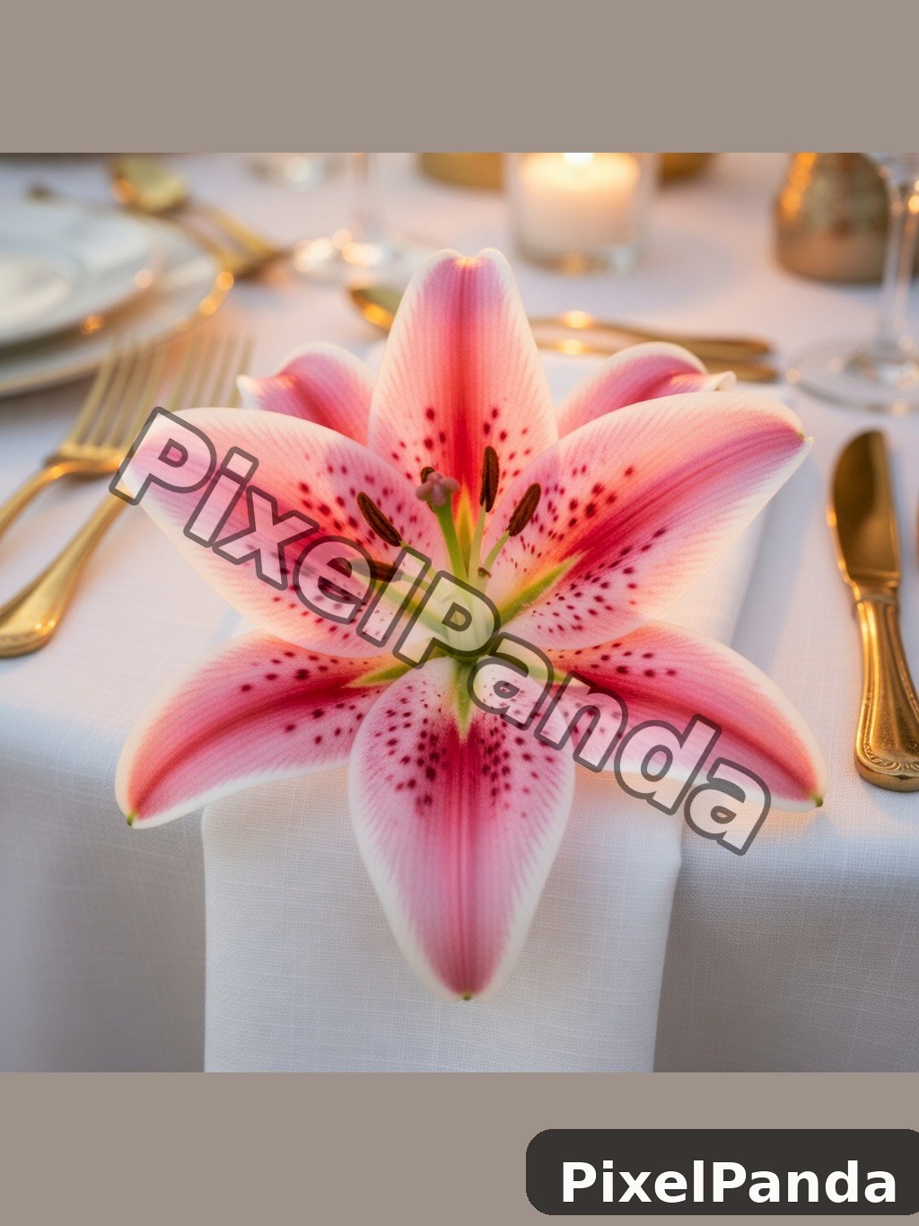 Romantic Tablescape — Made with PixelPanda