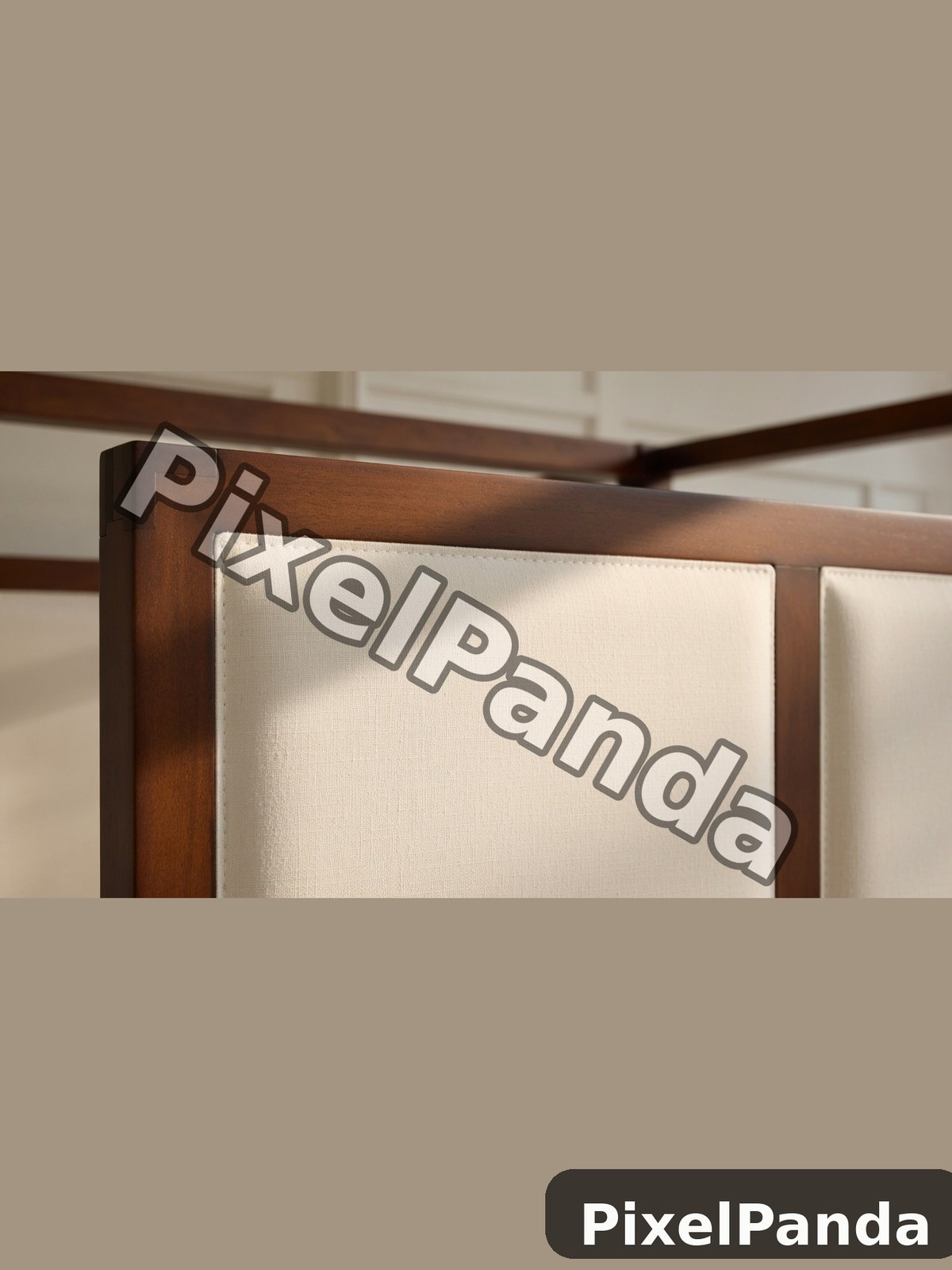 Close-Up Headboard Detail — Made with PixelPanda