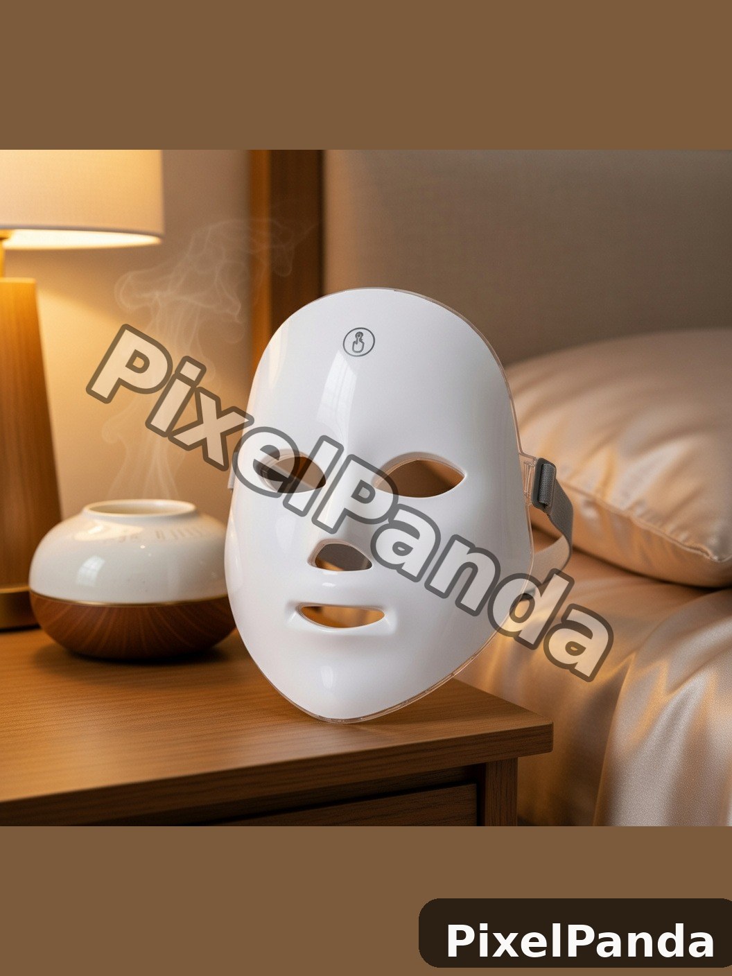 Bedroom Evening Glow — Made with PixelPanda