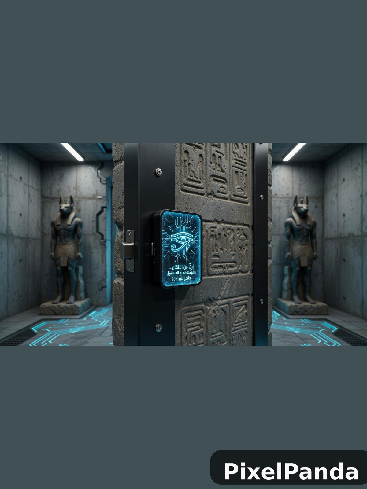 Dark Tech Laboratory — Made with PixelPanda