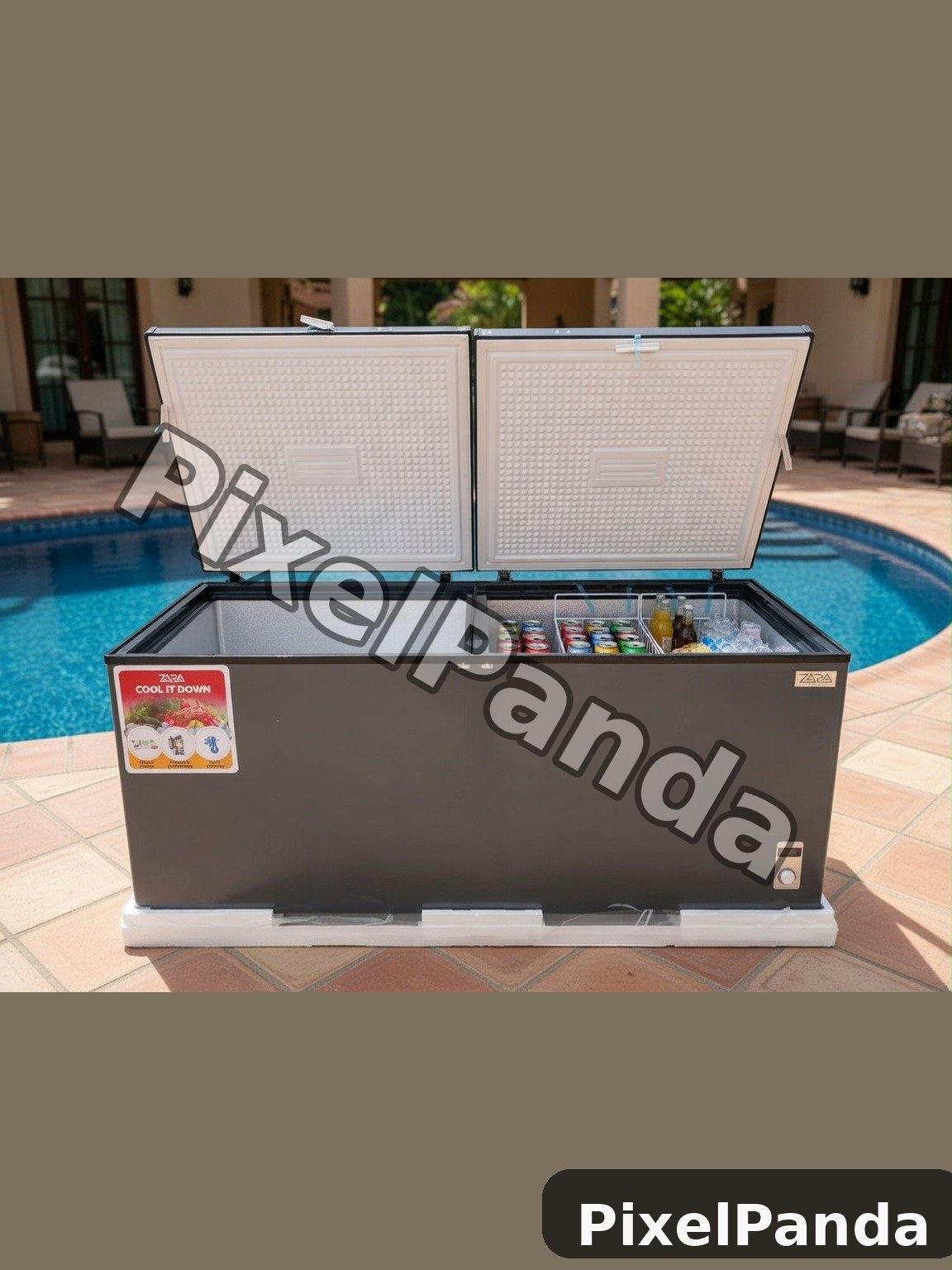 Poolside Entertaining — Made with PixelPanda