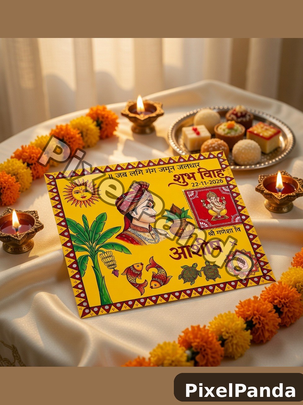 Festive Table Setup