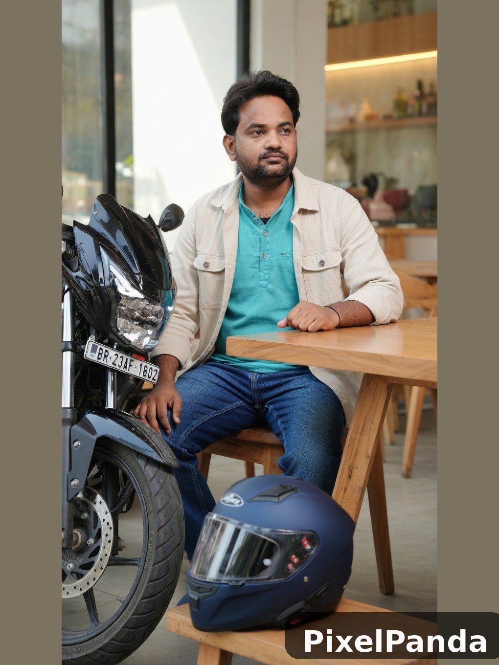 Coffee Shop Casual — Made with PixelPanda