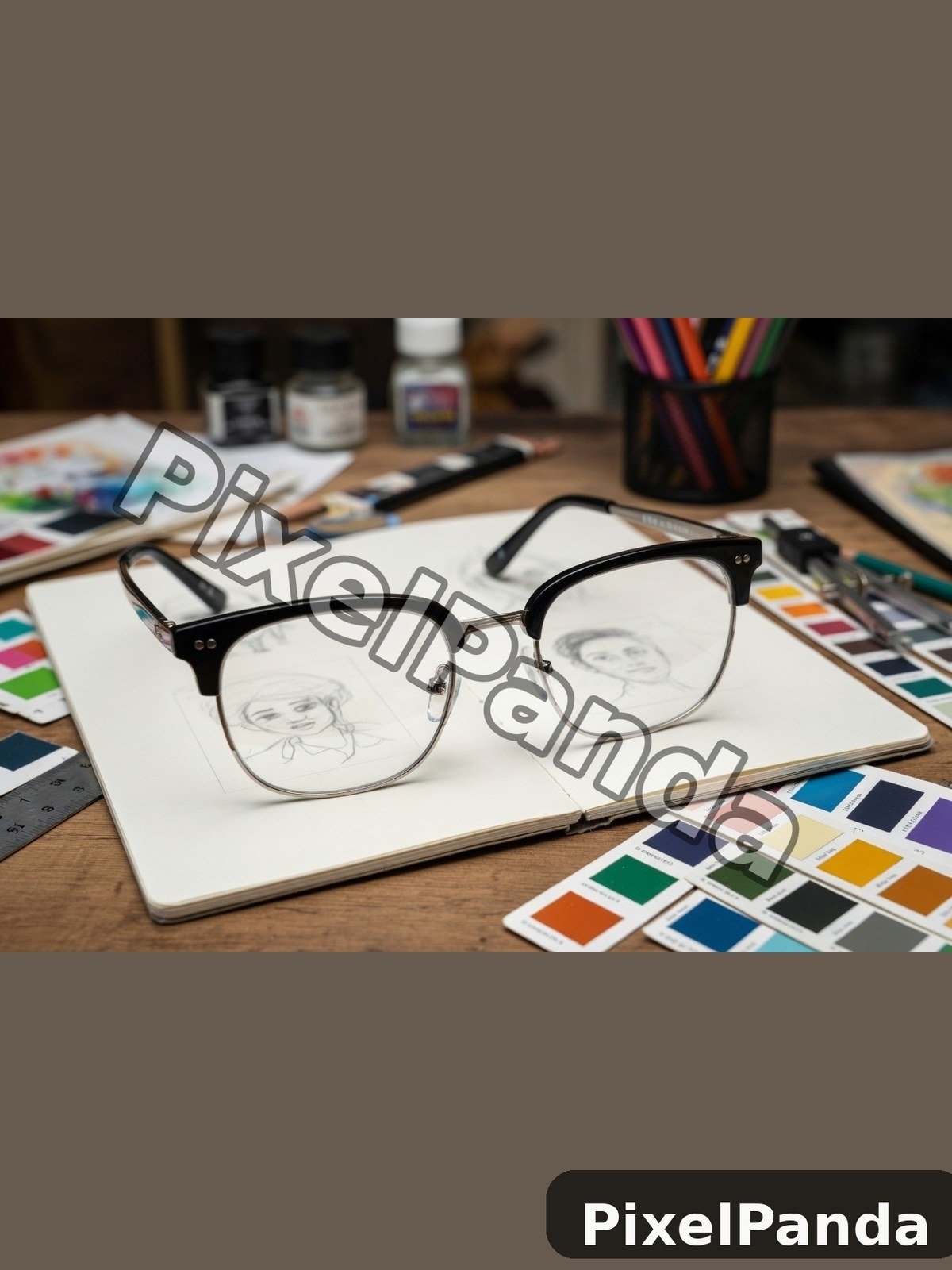 Creative Workspace — Made with PixelPanda