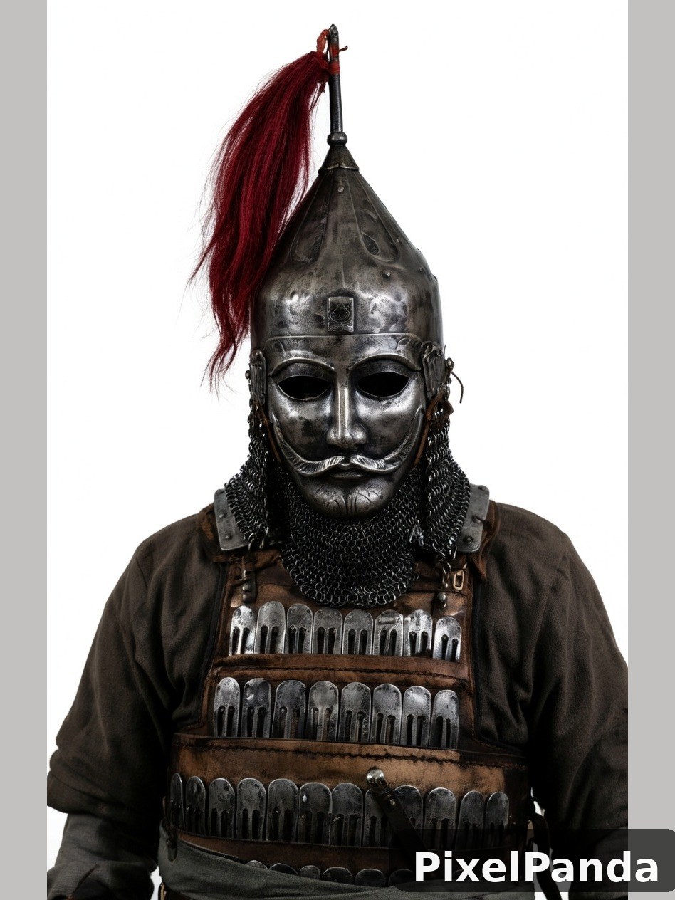 Armor Detail Close-up — Made with PixelPanda