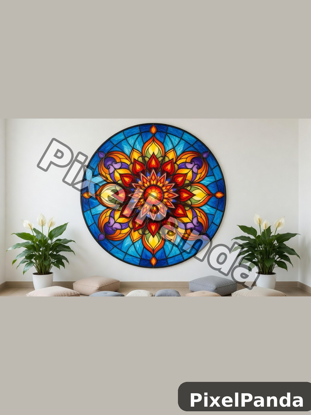 Spiritual Meditation Space — Made with PixelPanda